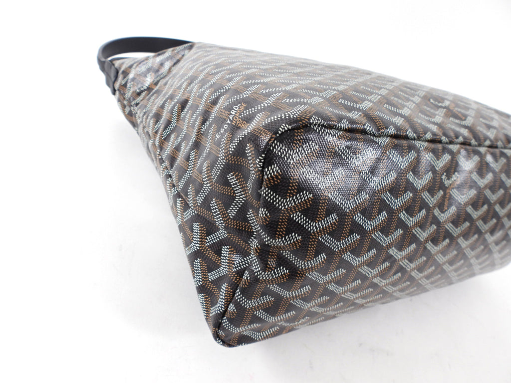 Goyard Black Goyardine Boheme Tote Bag