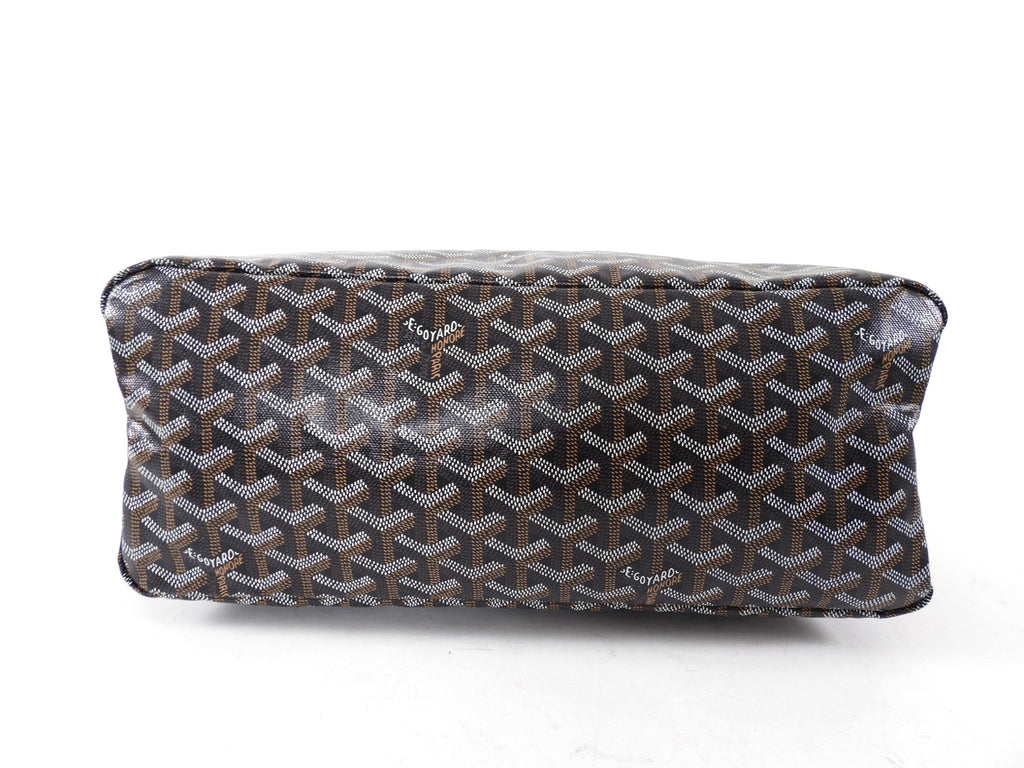 Goyard Black Goyardine Boheme Tote Bag