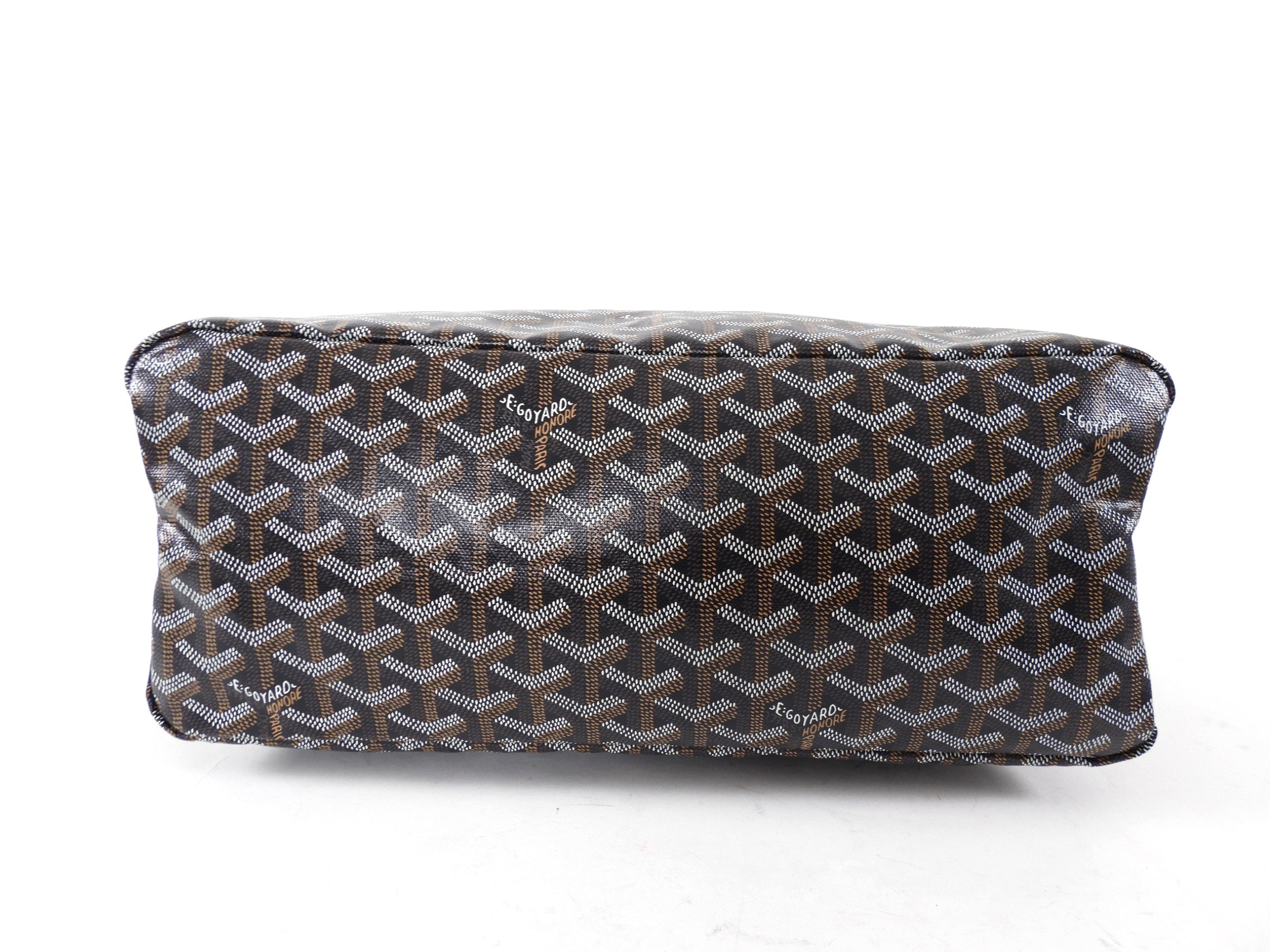 Goyard Black Goyardine Boheme Tote Bag