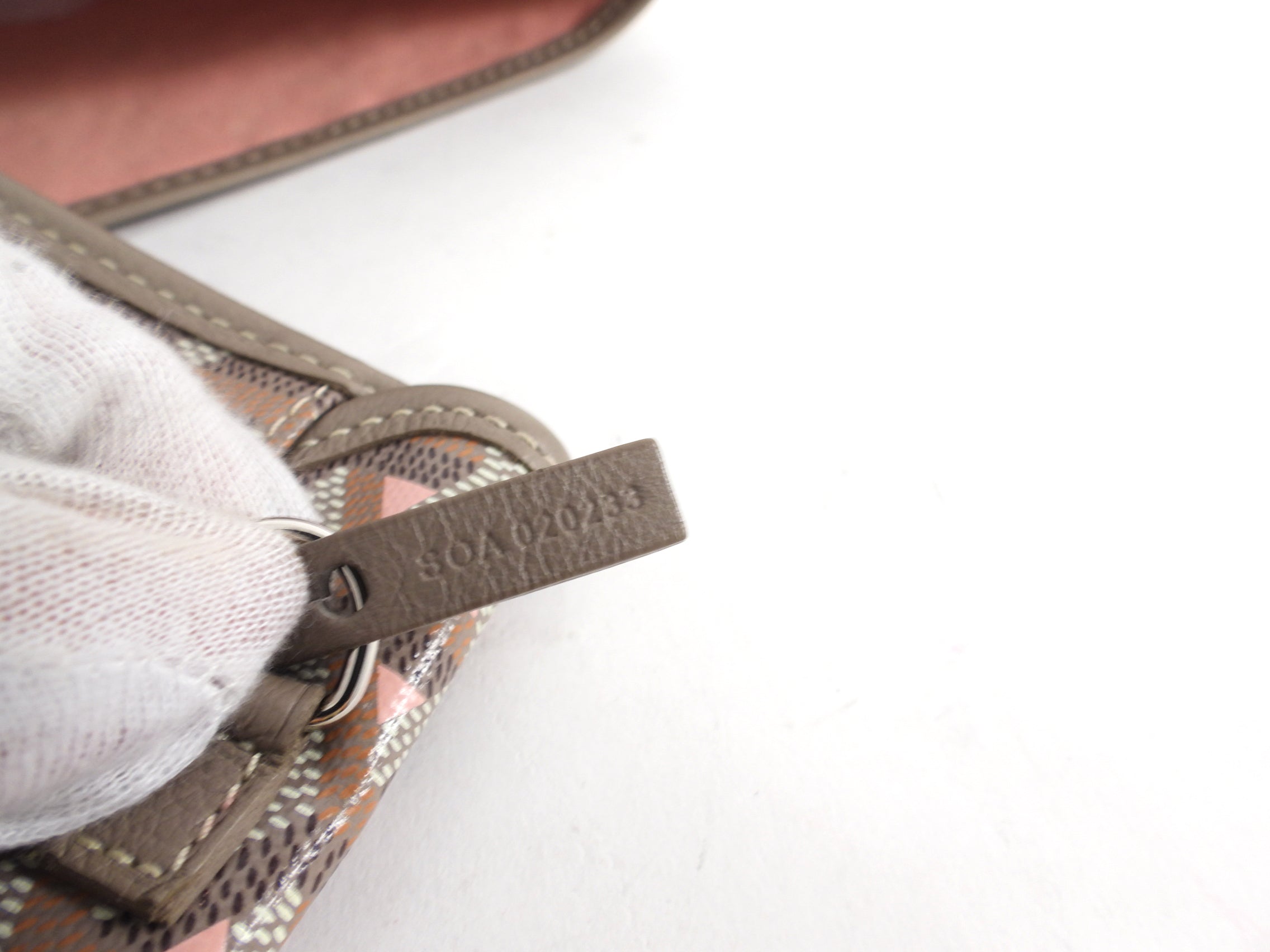 Goyard St. Louis GM Claire Voie Tote Bag Limited Edition Pink Taupe