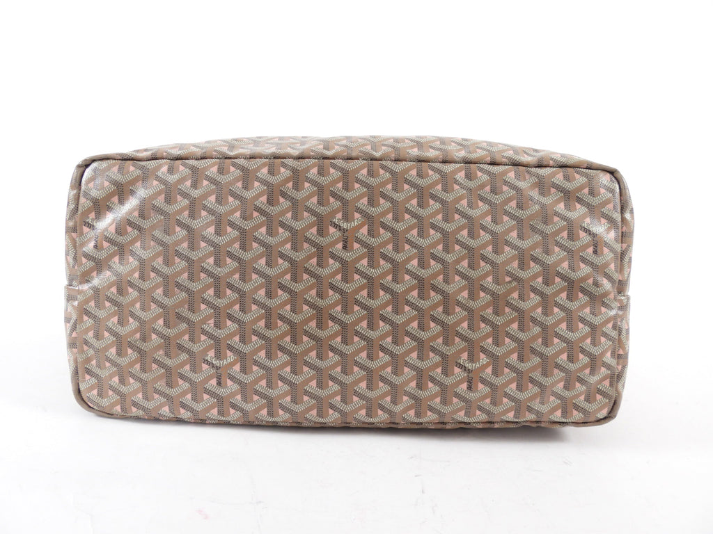 Goyard St. Louis GM Claire Voie Tote Bag Limited Edition Pink Taupe