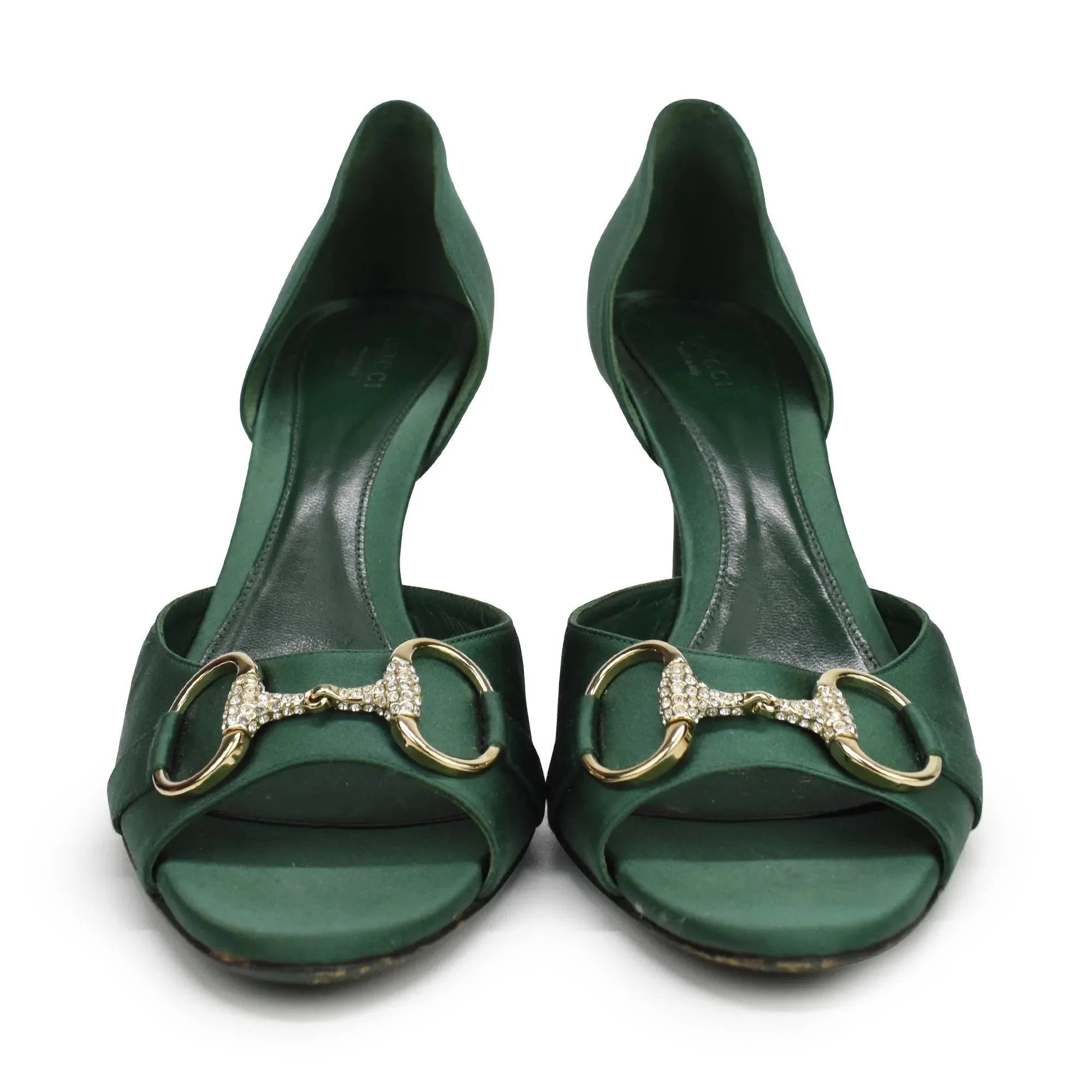 Gucci Peep-Toe Heels - Women's 9
