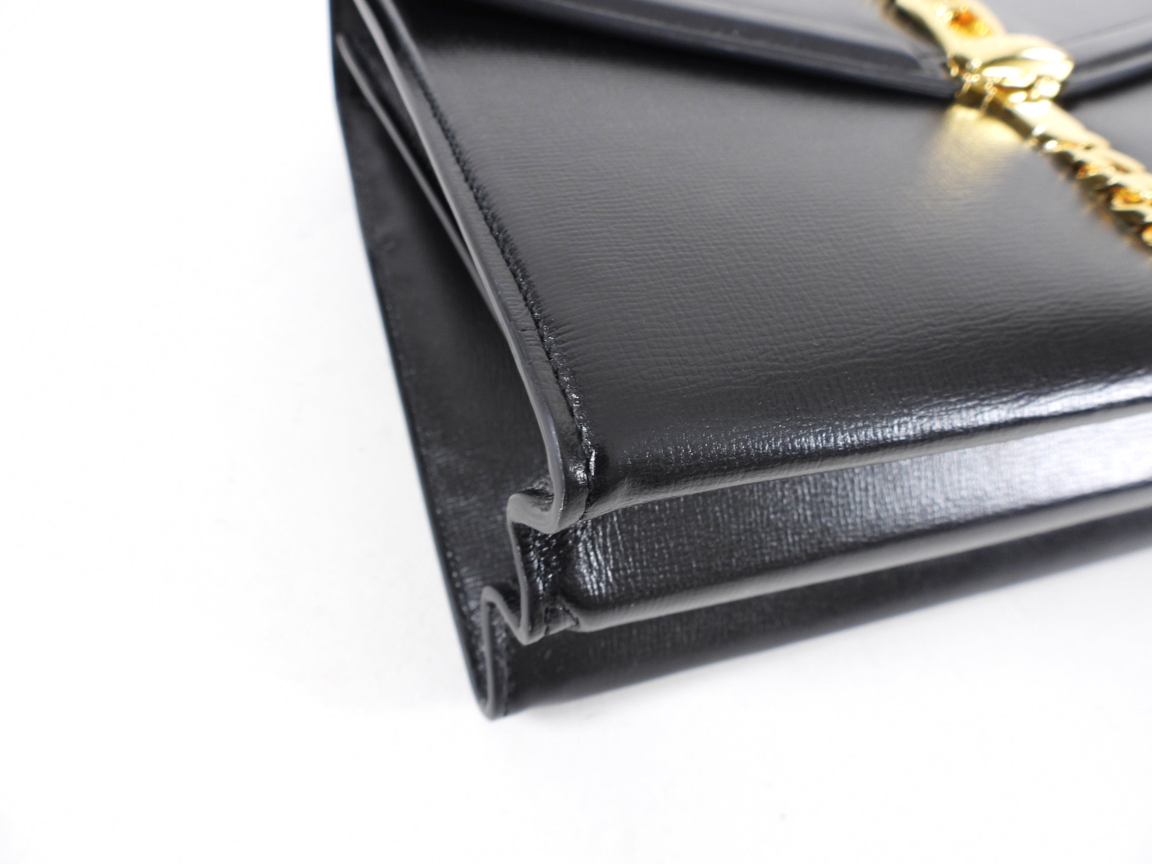 Gucci 1969 Sylvie Small Black Top Handle Two-Way Bag