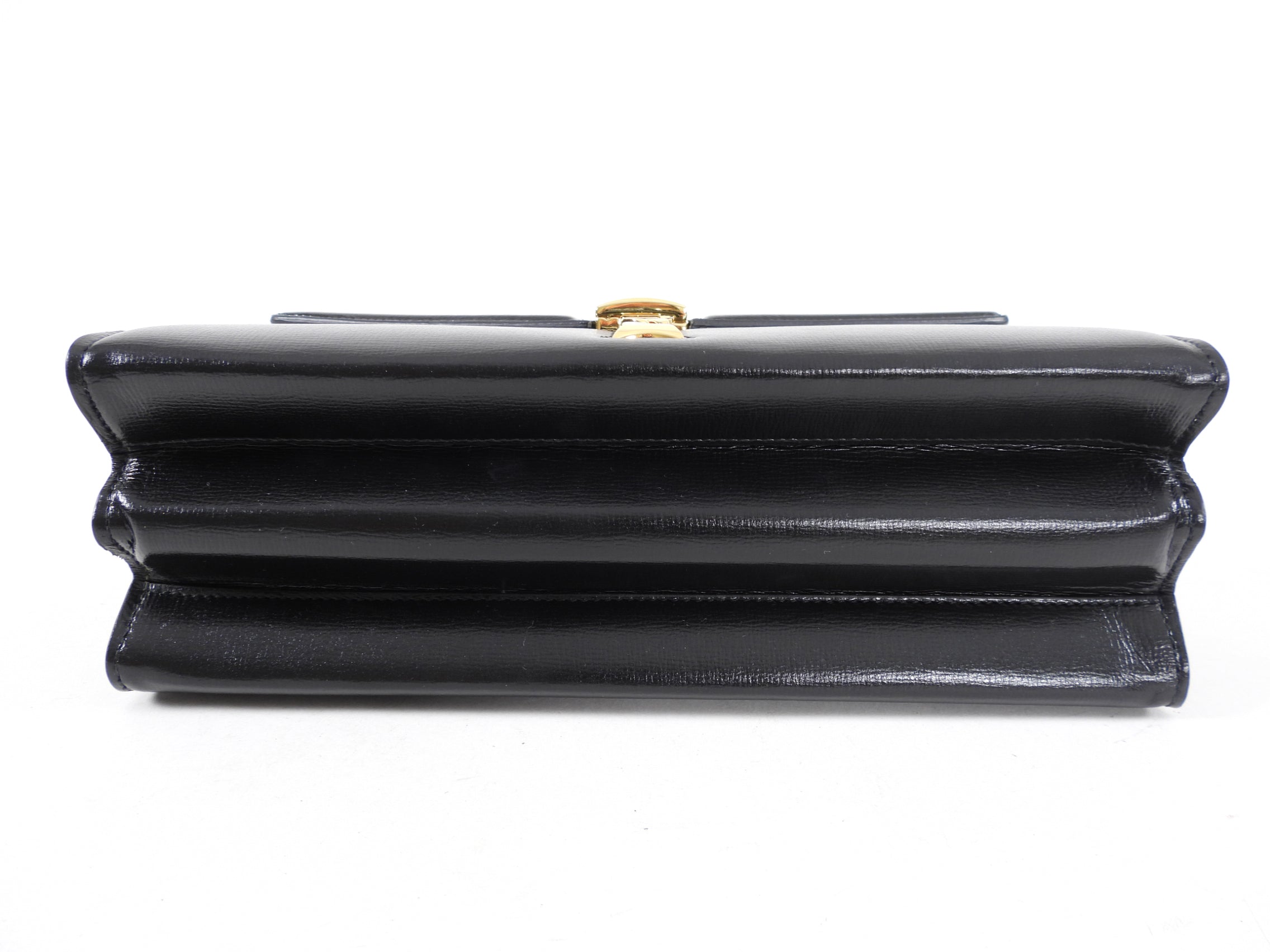 Gucci 1969 Sylvie Small Black Top Handle Two-Way Bag