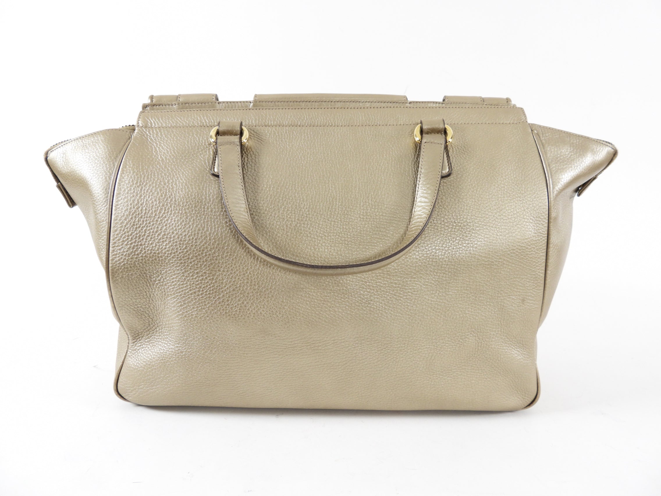 Gucci 1973 Champagne Gold Large Top Handle Bag