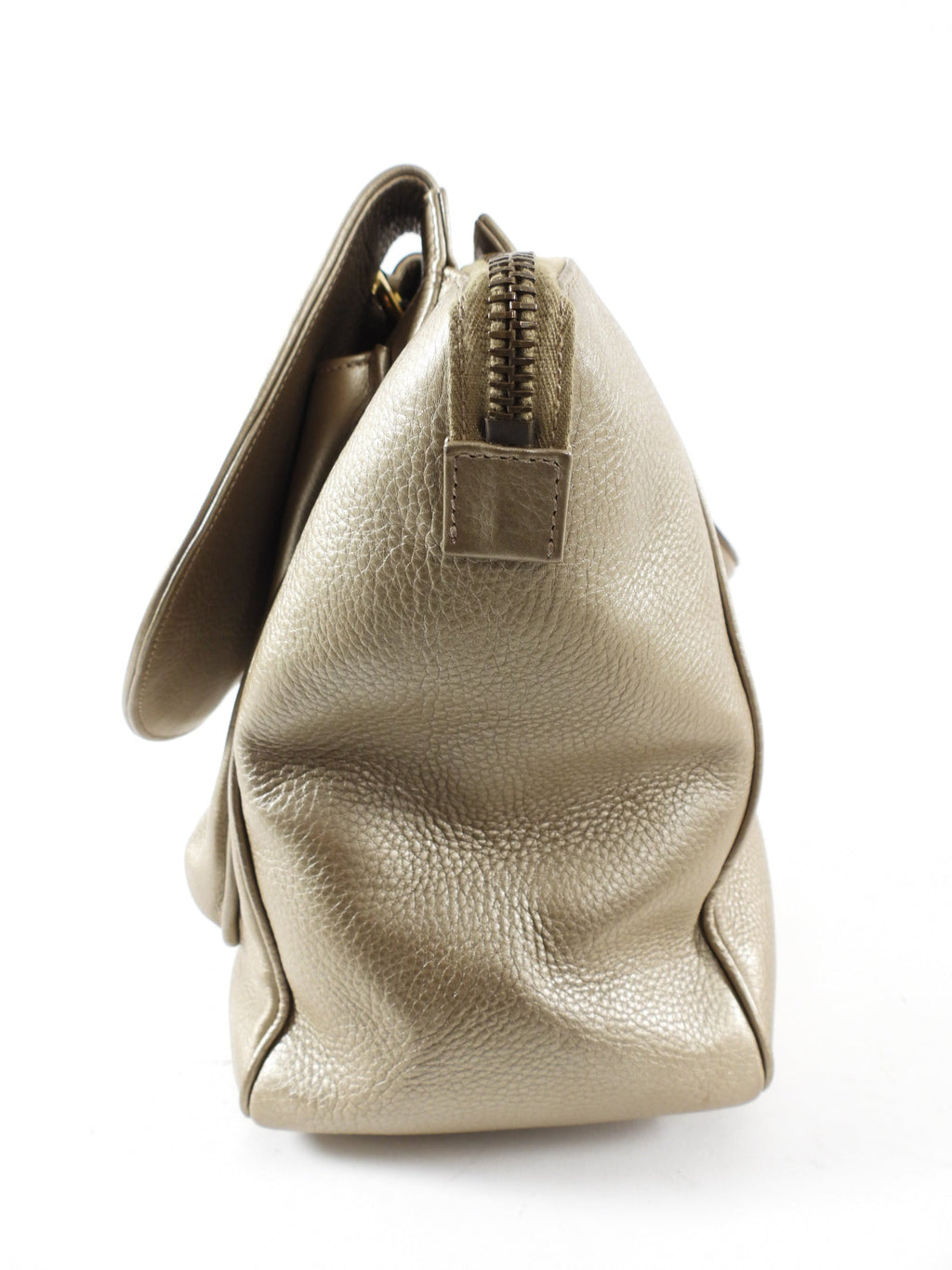 Gucci 1973 Champagne Gold Large Top Handle Bag