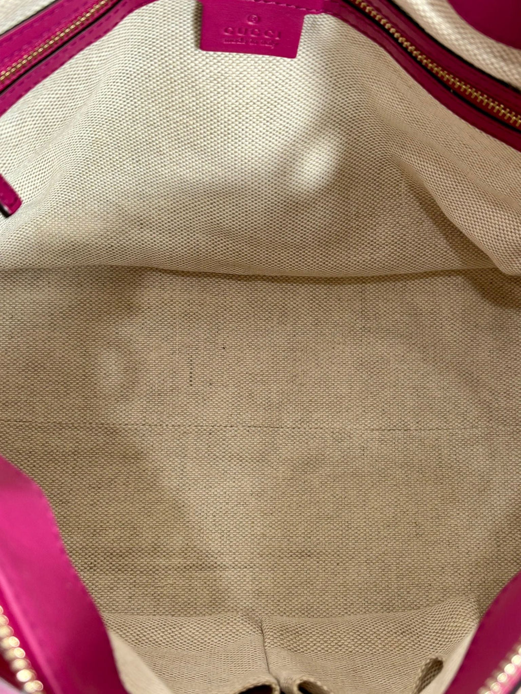 GUCCI GG GLAZED LEATHER SOHO SMALL SHOULDER BAG