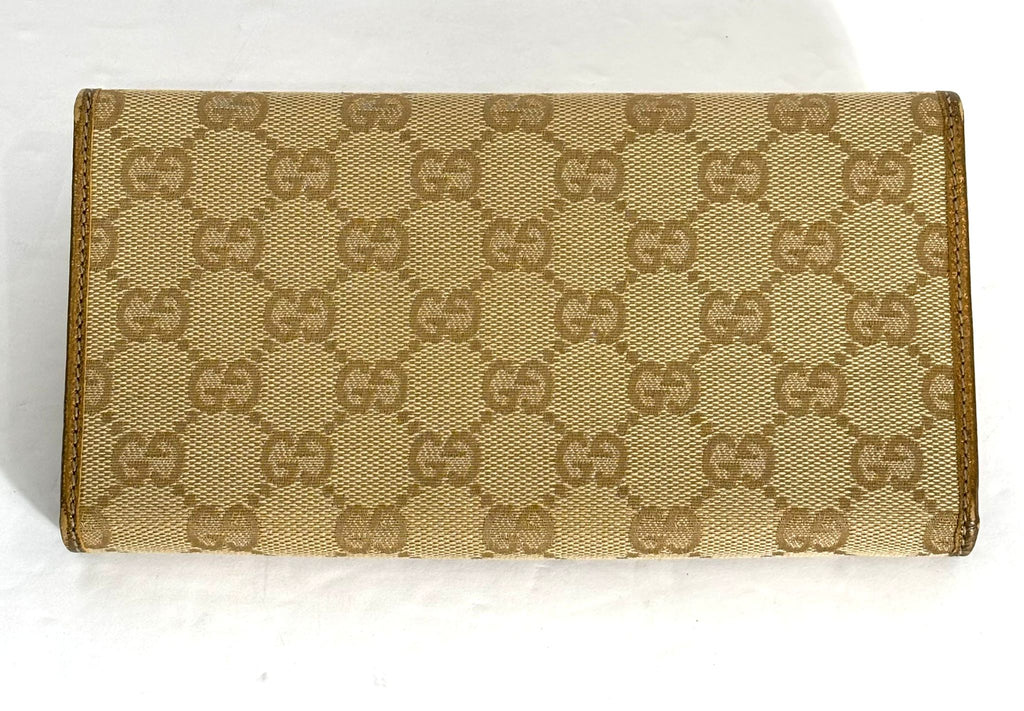 GUCCI MONOGRAM PRINCY CONTINENTAL WALLET