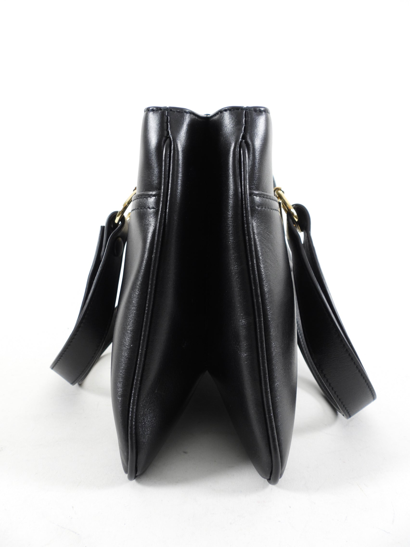 Gucci Black Arli Handle Large GG Shoulder Bag
