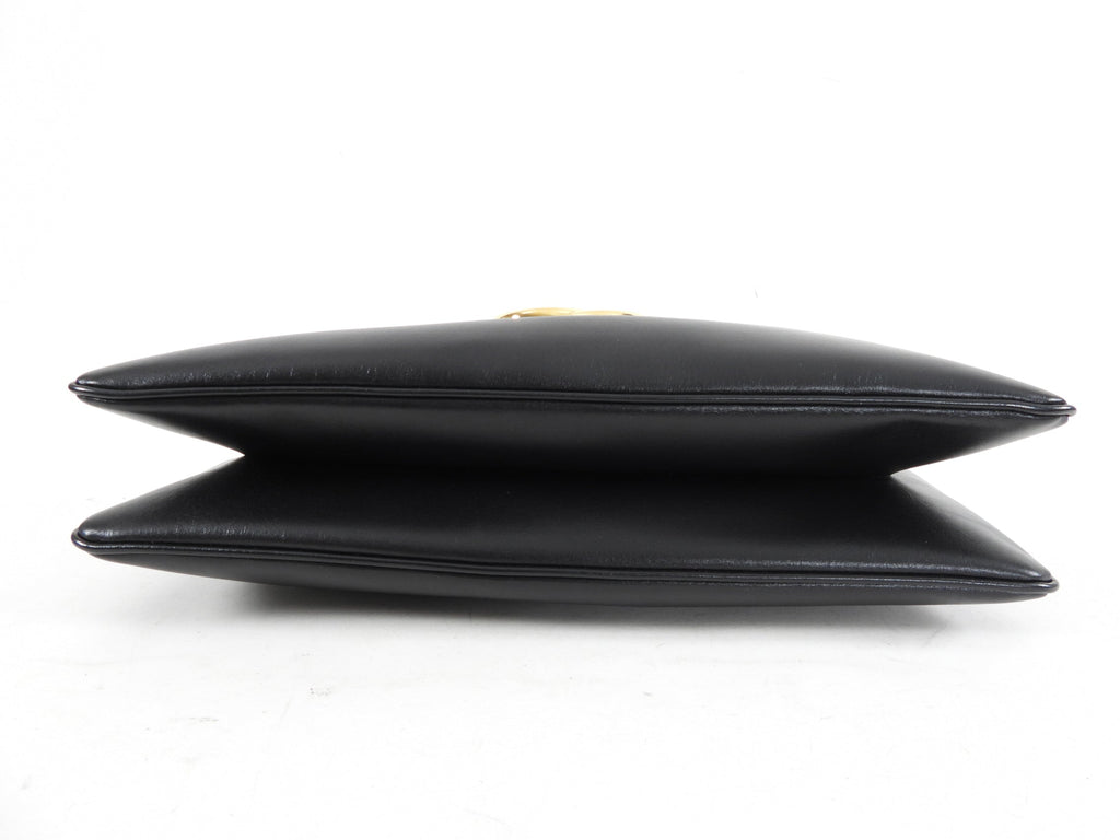 Gucci Black Arli Handle Large GG Shoulder Bag