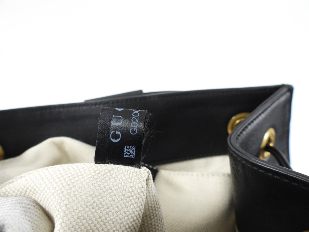 Gucci Malin Backpack Green, Ivory, Black with Tiger Head