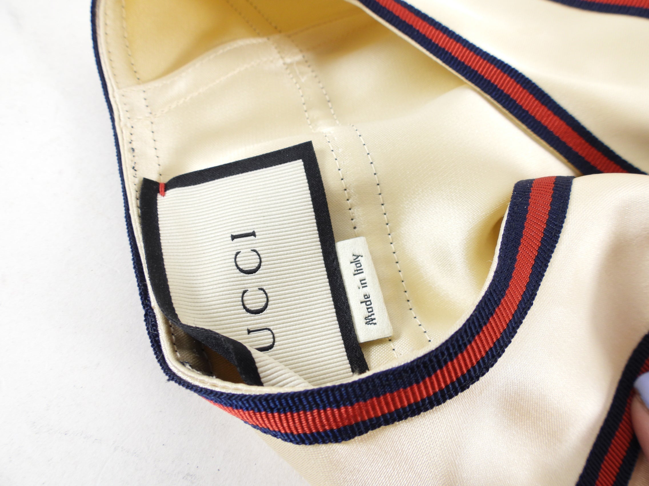 Gucci Ivory Satin Loved Baseball Jersey Pants Suit - XS /0/ 2