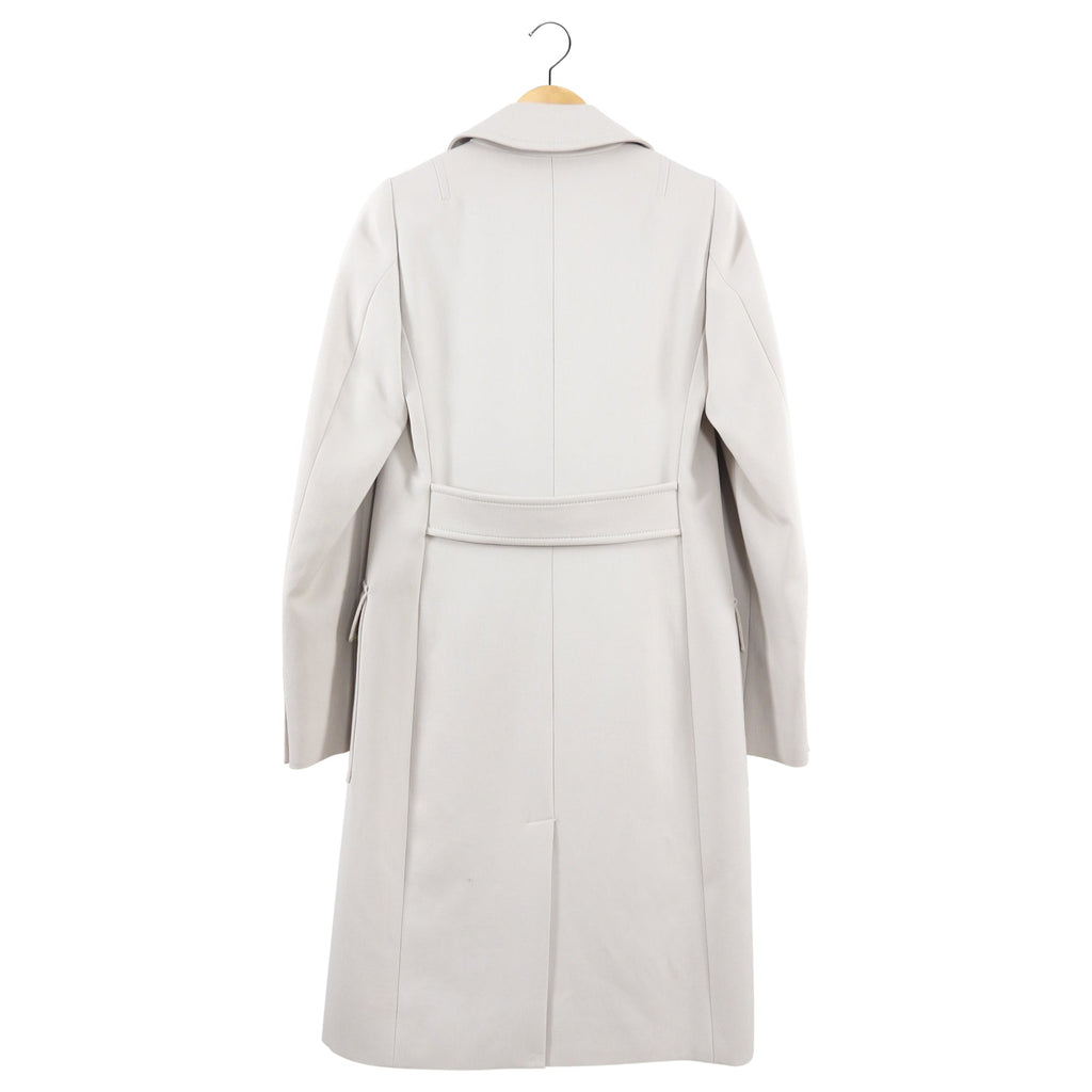 Gucci Light Beige Wool Long Coat - IT42 / USA 6