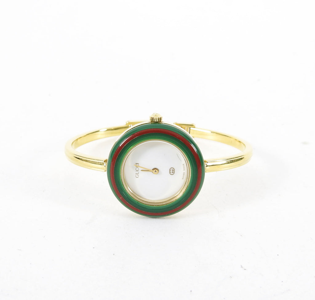 Gucci Vintage Interchangeable Bezels Bracelet Watch