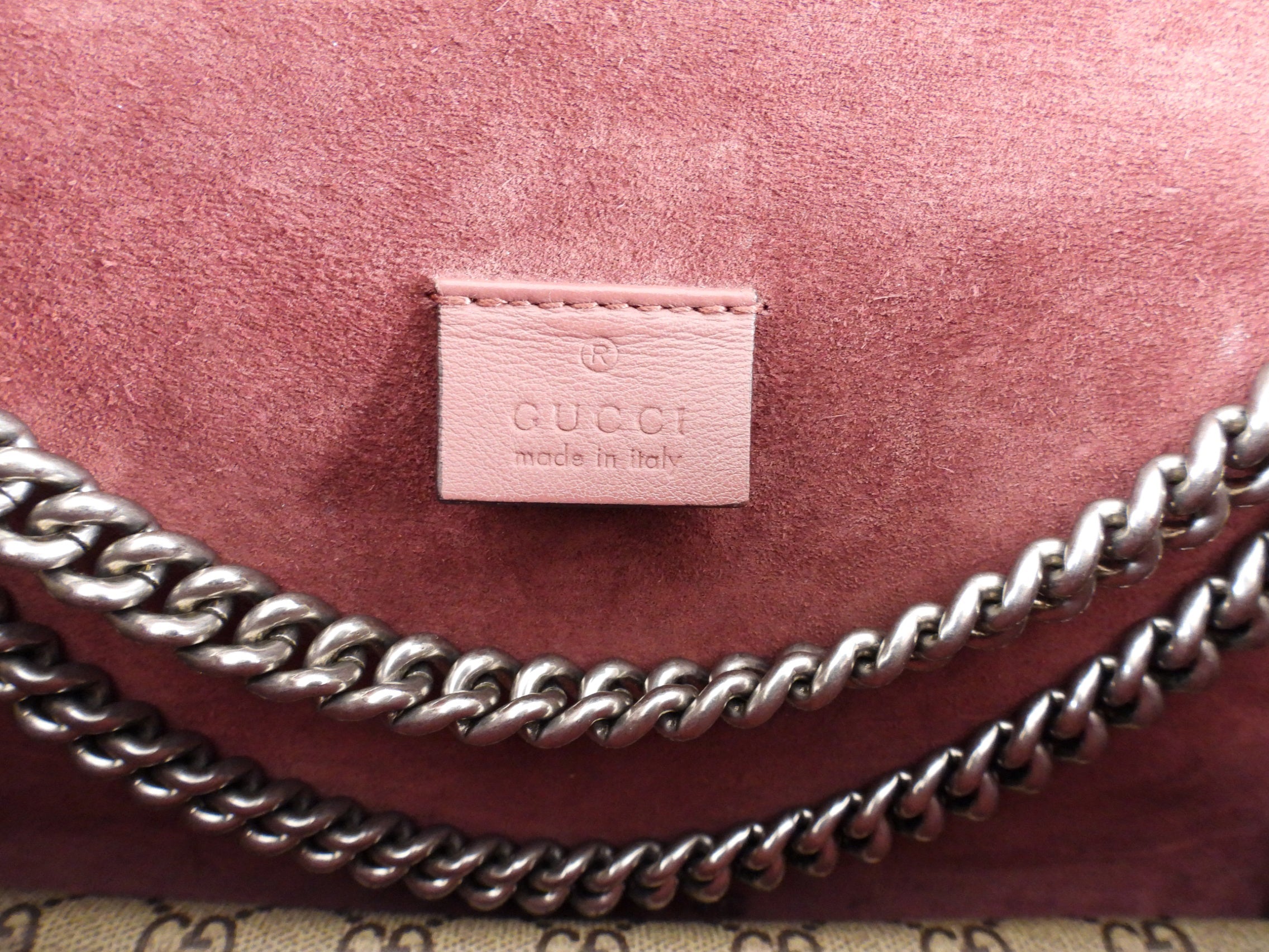 Gucci Monogram Canvas Small Dionysus Blooms Bag