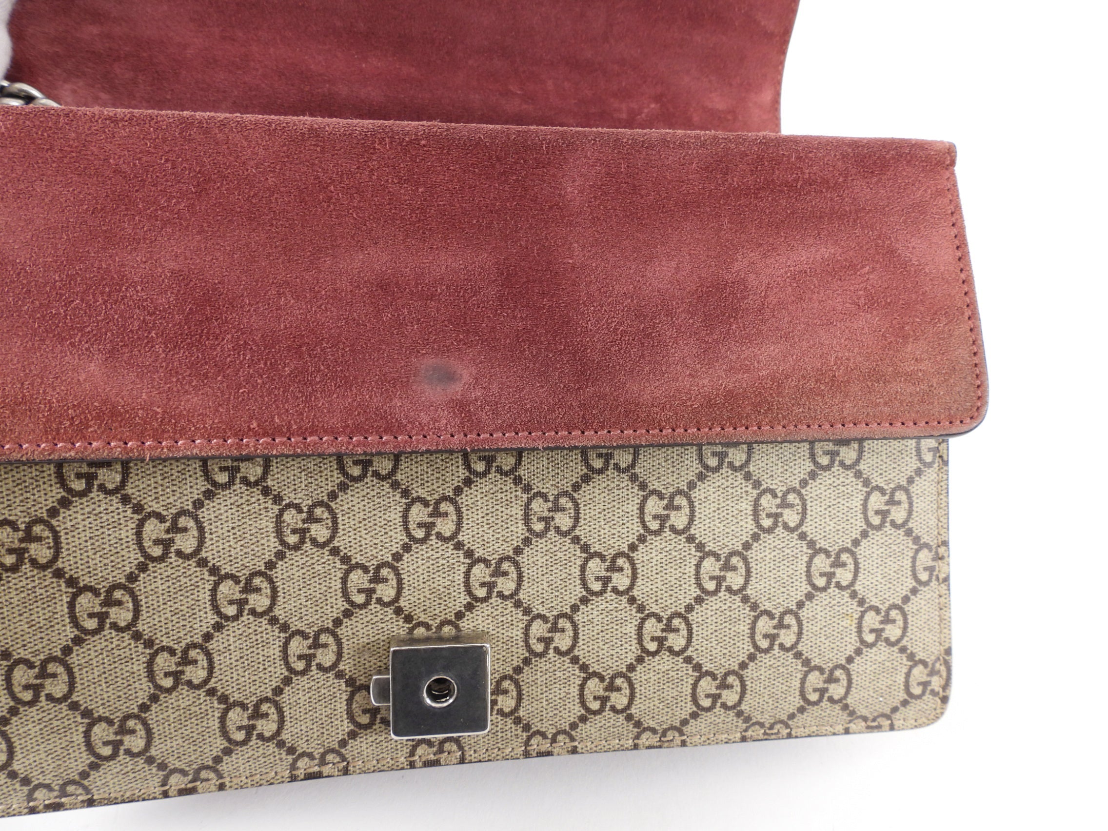 Gucci Monogram Canvas Small Dionysus Blooms Bag