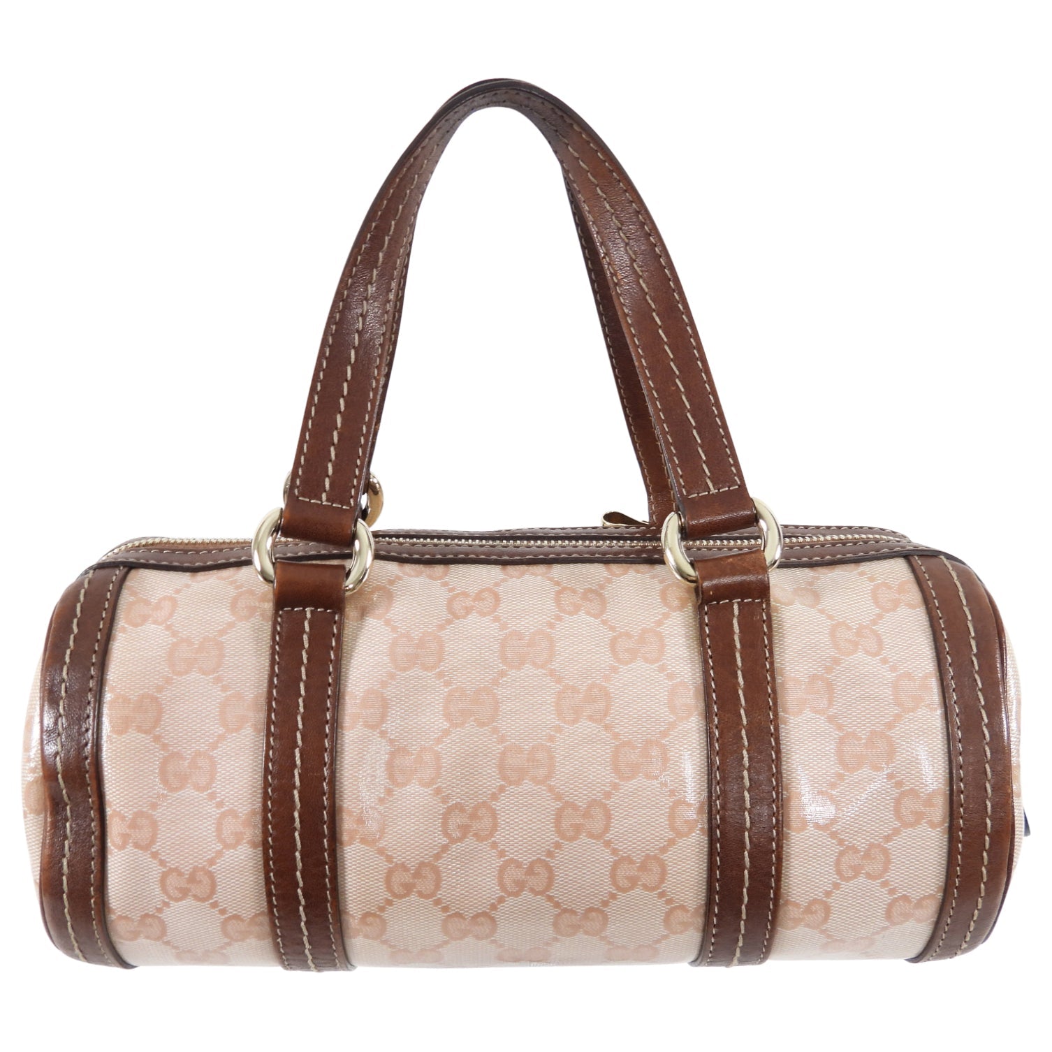 Gucci Crystal Coated Monogram Small Duchessa Boston Bag