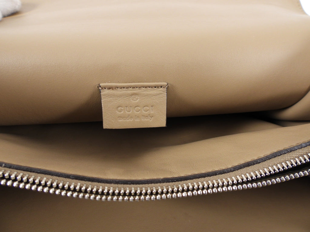 Gucci Beige Suede Small Dionysus Chain Shoulder Bag