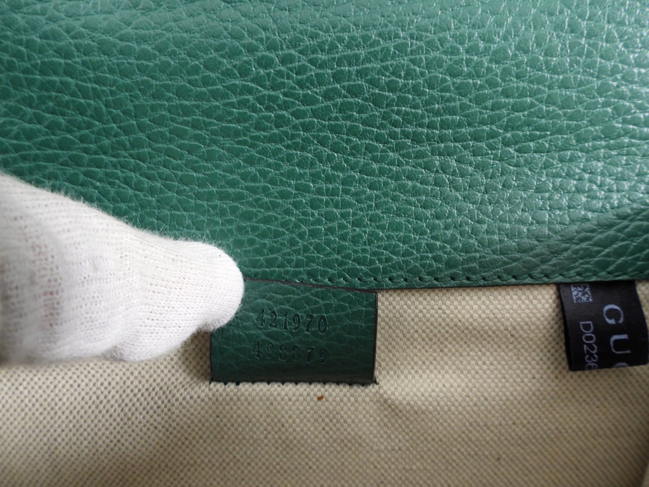 Gucci Green Mini Dionysus Chain Crossbody Bag