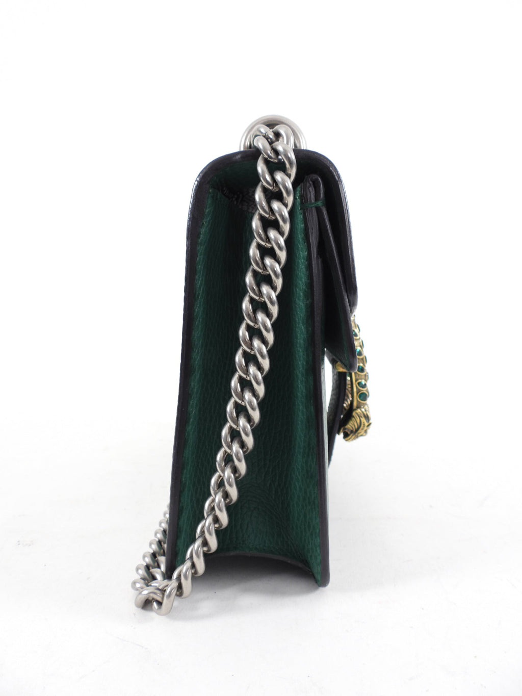 Gucci Green Mini Dionysus Chain Crossbody Bag