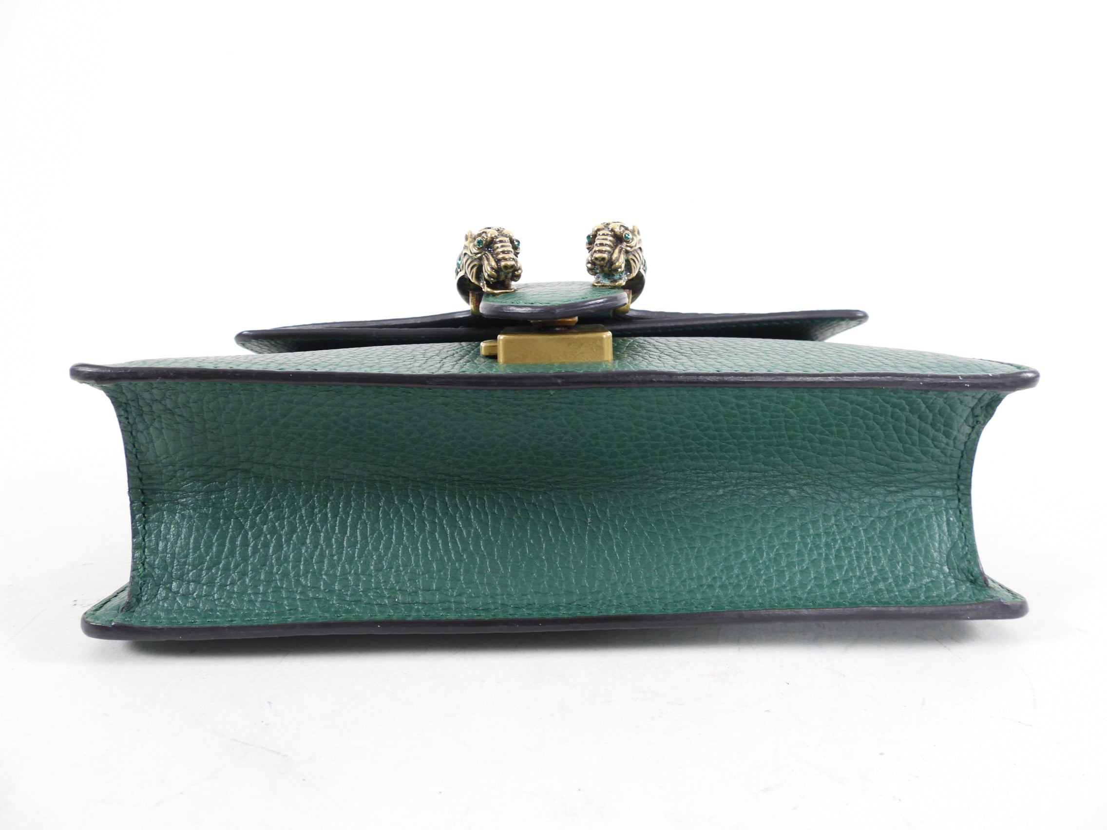 Gucci Green Mini Dionysus Chain Crossbody Bag