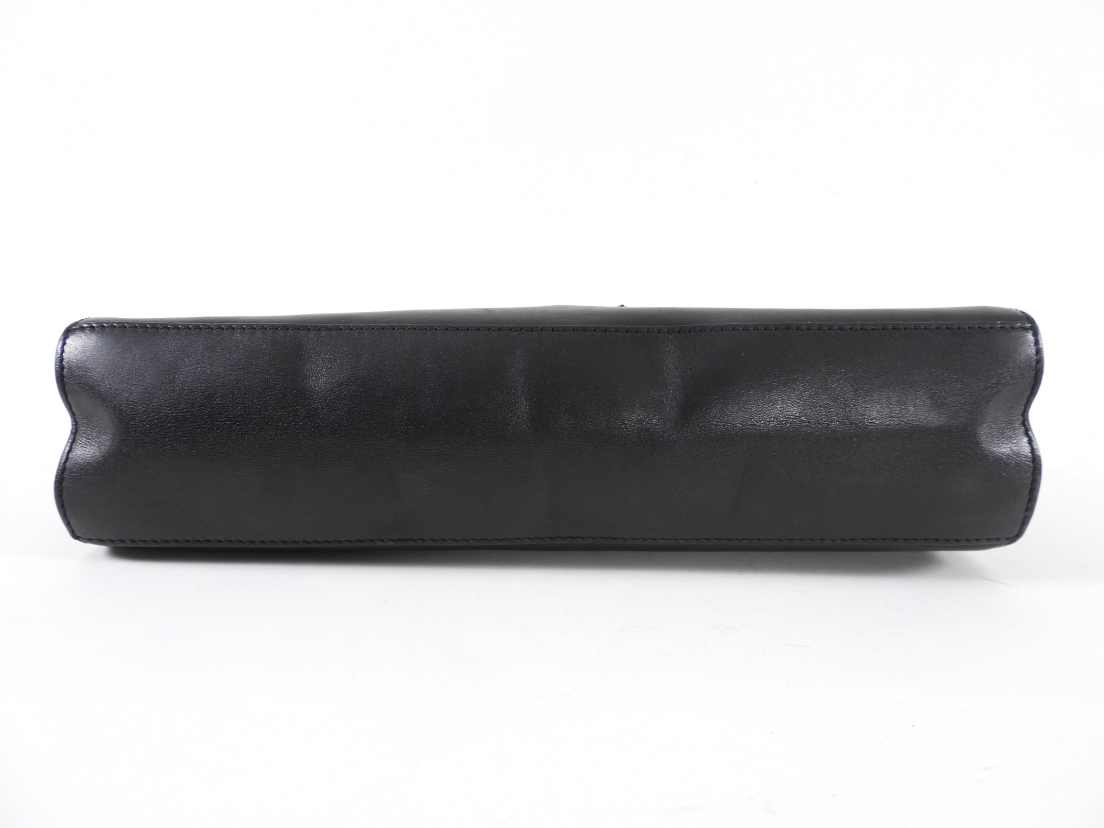 Gucci Emilie Black Leather Chain Strap Bag
