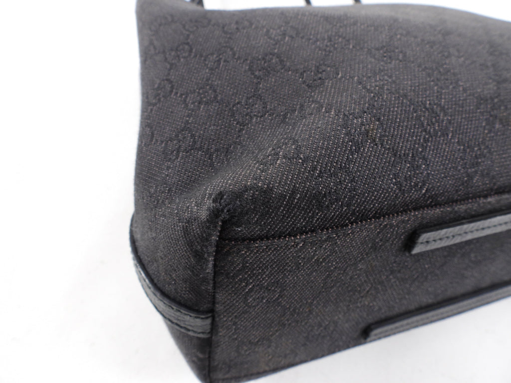 Gucci Black Monogram Canvas Gifford Tote Bag