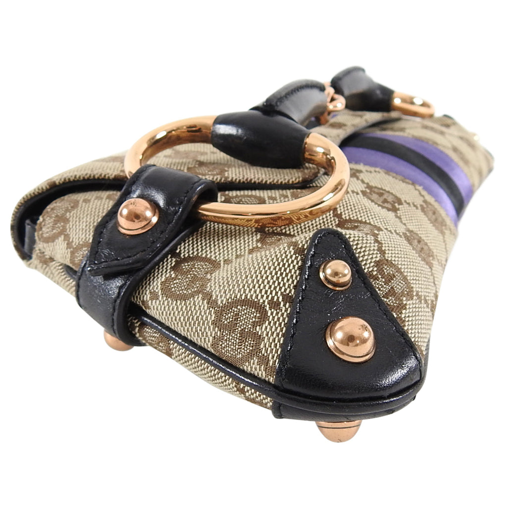 Gucci by Tom Ford Spring 2004 Monogram Horsebit Clutch
