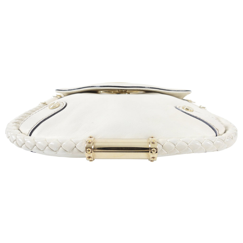 Gucci Small Ivory Britt Tassel Bag