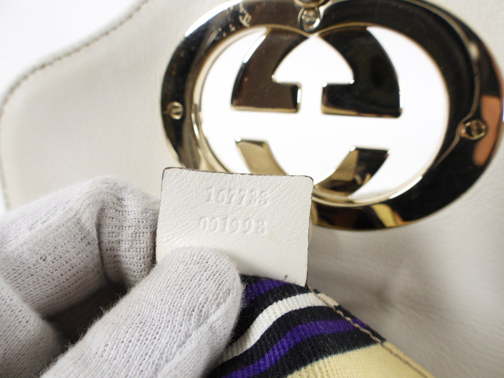 Gucci Small Ivory Britt Tassel Bag