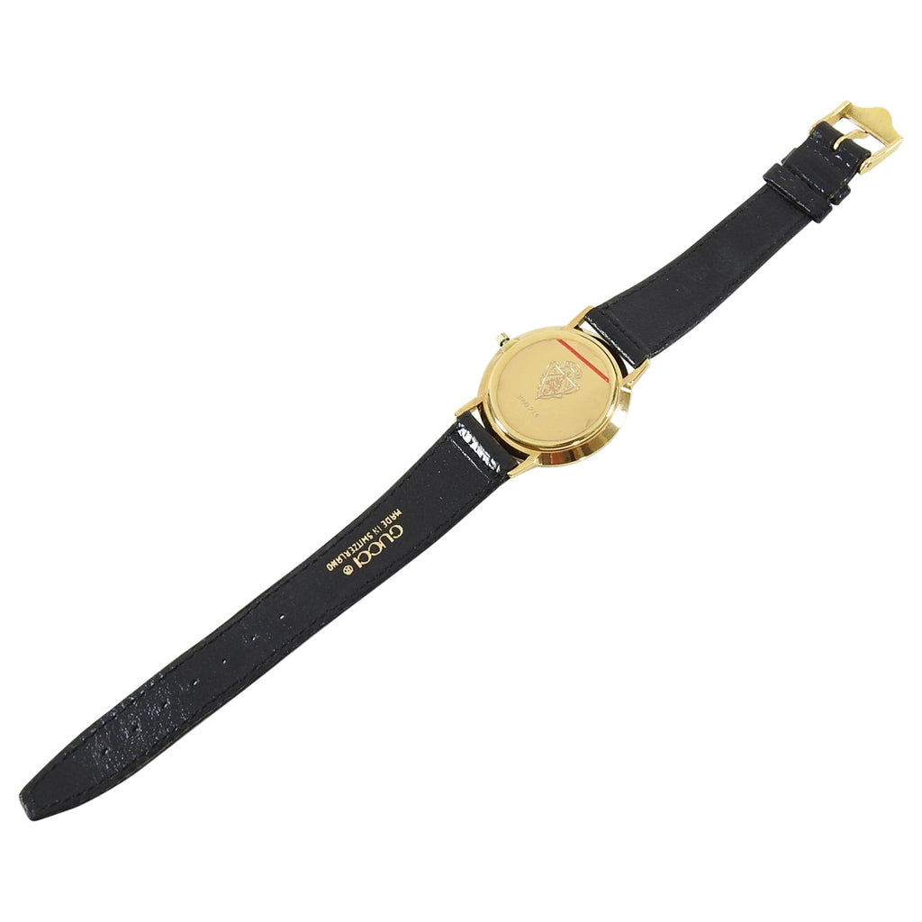 Gucci Vintage Black and Gold 3000.2.M Watch