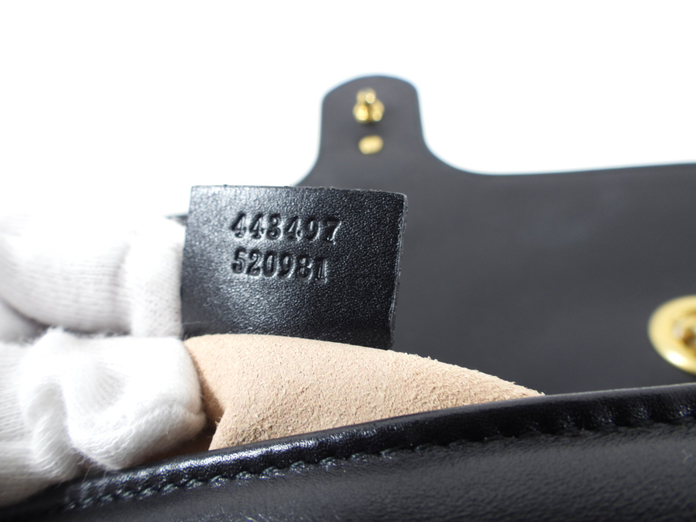 Gucci Black Matelasse Small Marmont Bag