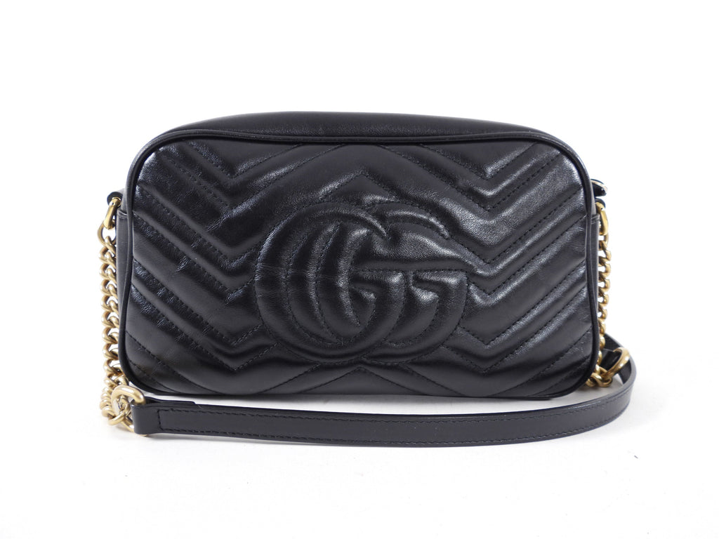 Gucci Marmont Quilted Crossbody Camera Bag