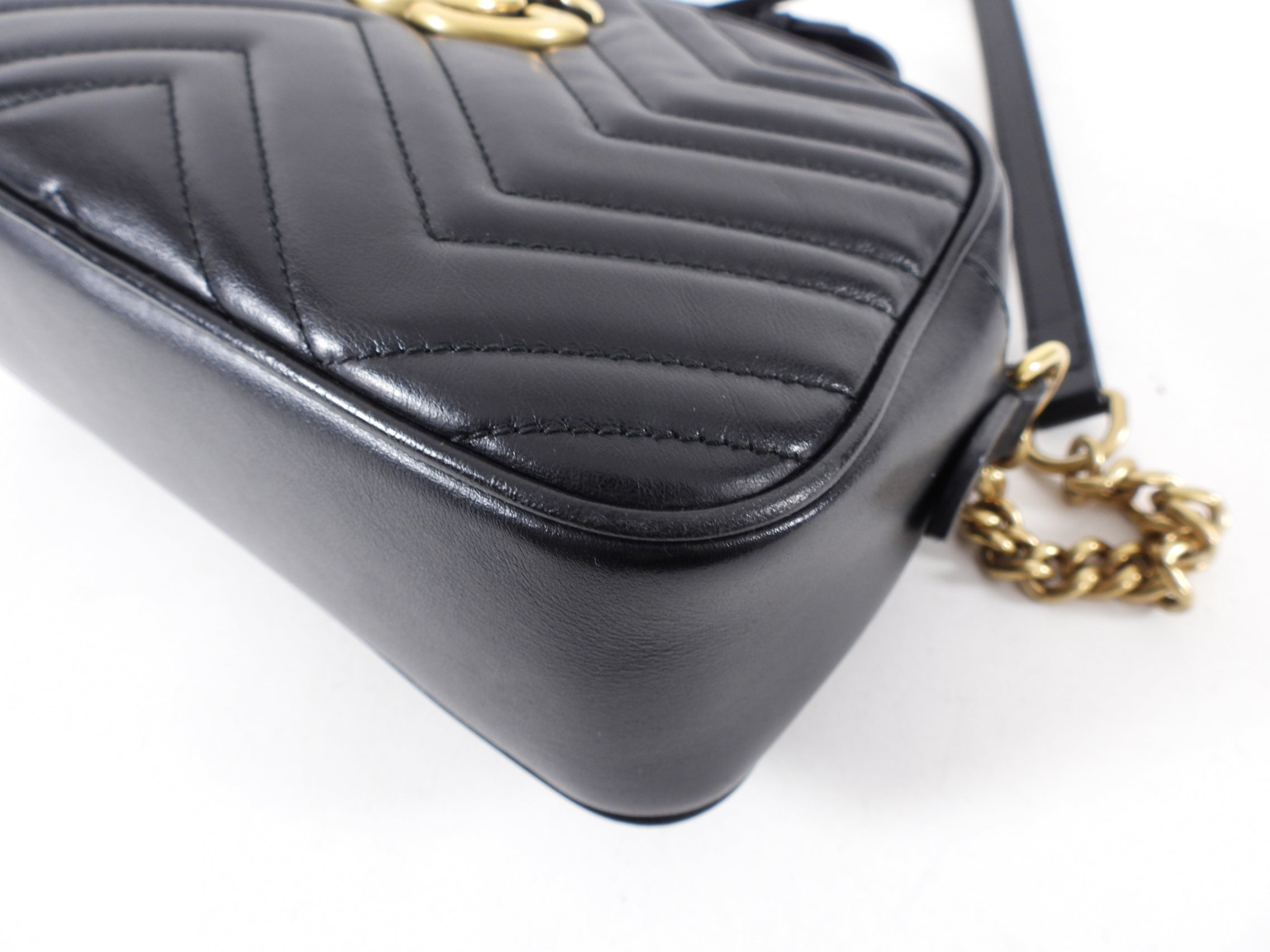 Gucci Marmont Quilted Crossbody Camera Bag