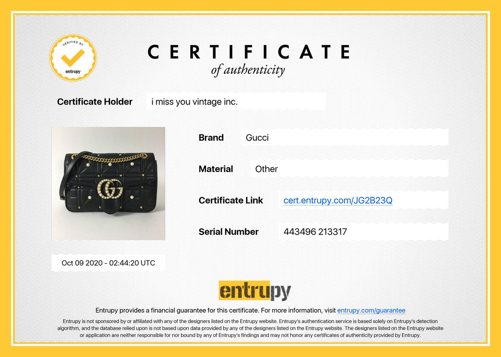 Gucci Marmont 2.0 Medium Flap Pearl Stud Flap Bag