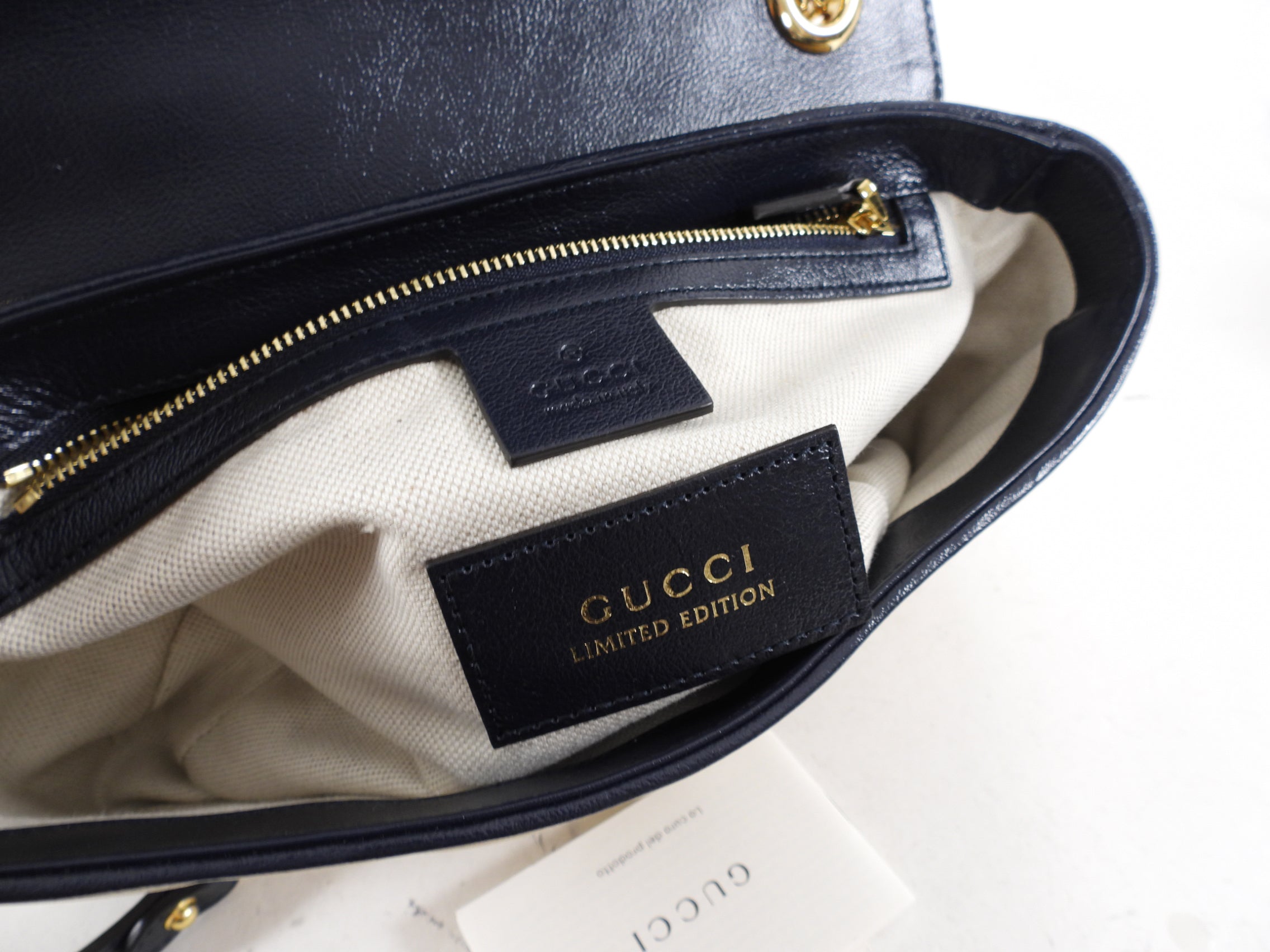 Gucci Marmont Small Tri-Color Limited Edition Torchon Flap Bag