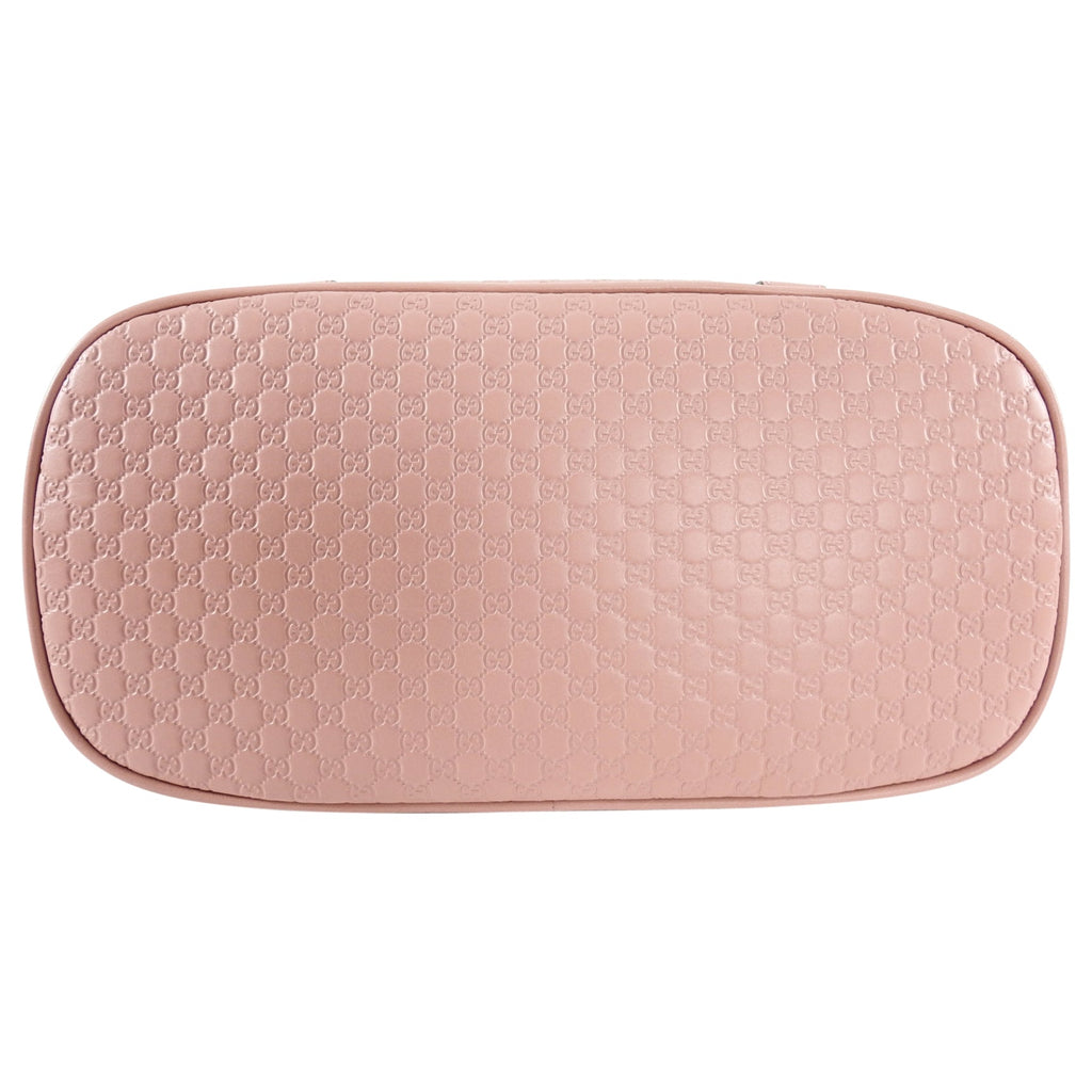 Gucci Micro Guccissima Soft Pink Domed Shoulder Bag