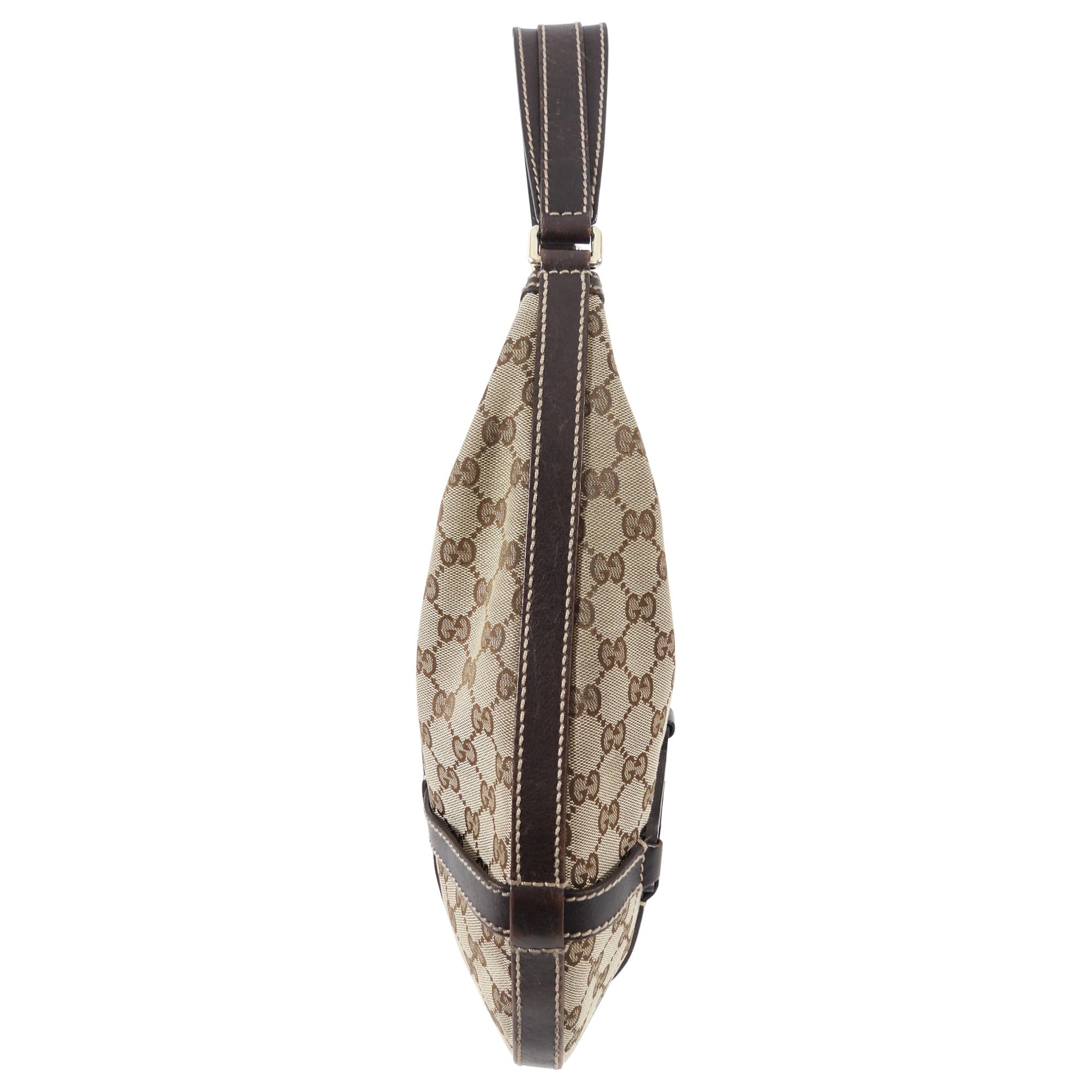 Gucci Brown Monogram Royal Hobo Bag
