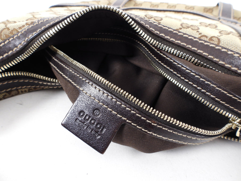 Gucci Brown Monogram Royal Hobo Bag