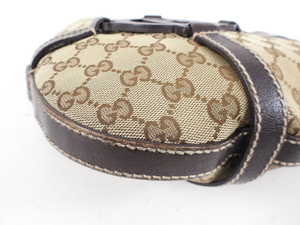 Gucci Brown Monogram Royal Hobo Bag