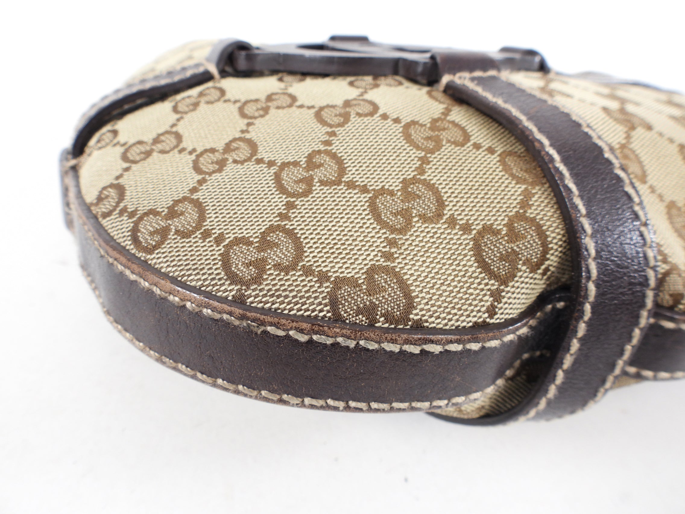 Gucci Brown Monogram Royal Hobo Bag