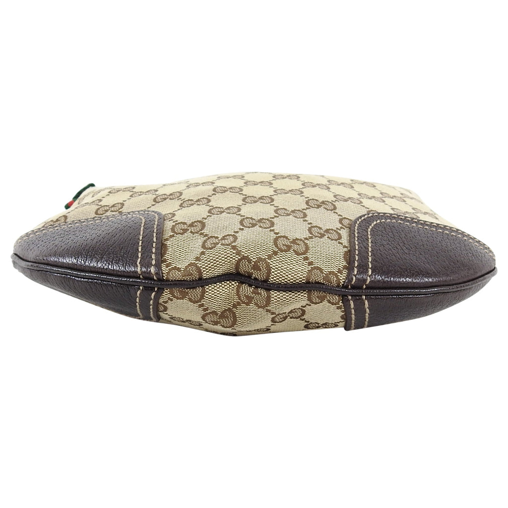 Gucci Small Brown Monogram Princey Hobo Bag