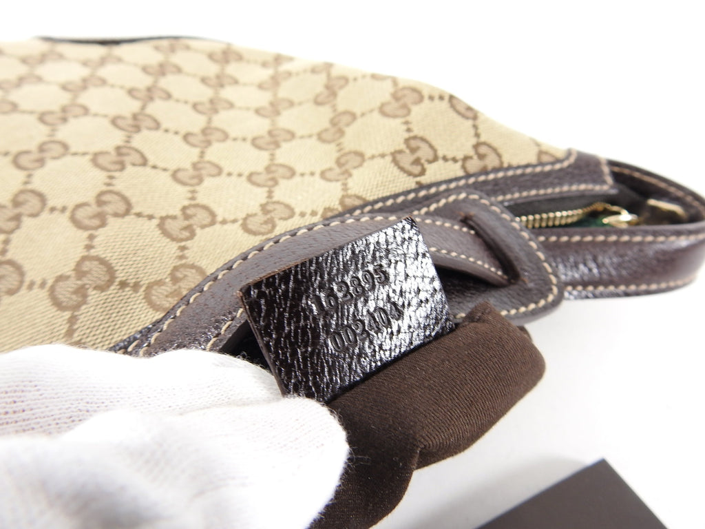 Gucci Small Brown Monogram Princey Hobo Bag