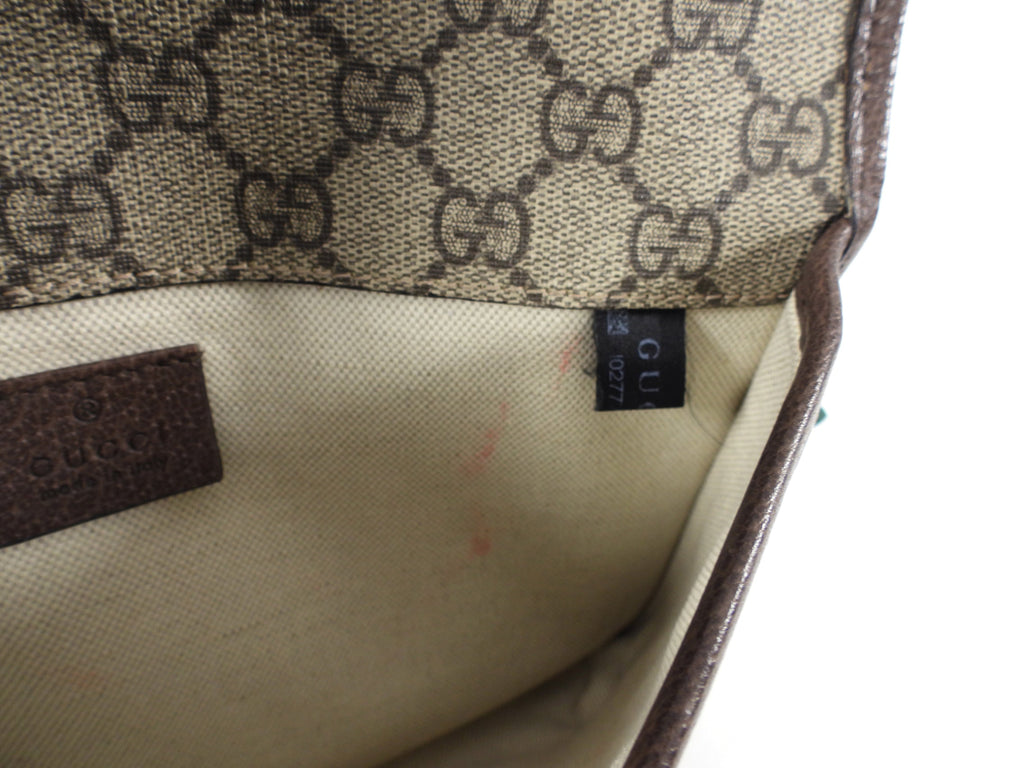 Gucci Neo Vintage GG Monogram Supreme Web Belt Bag