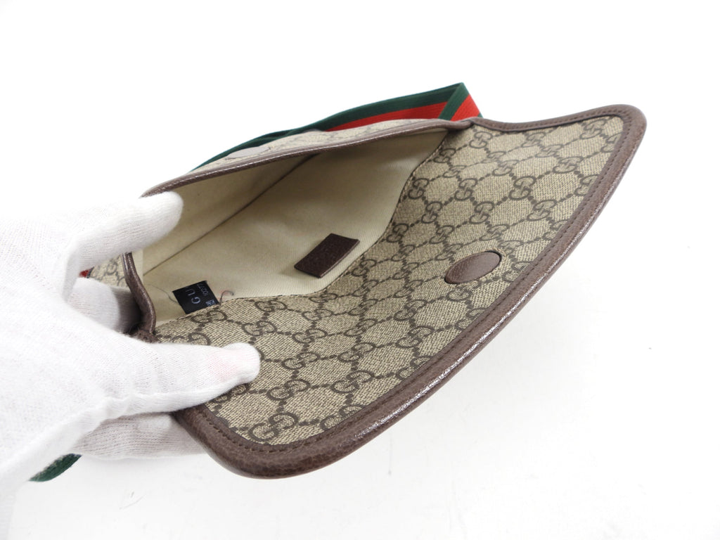 Gucci Neo Vintage GG Monogram Supreme Web Belt Bag