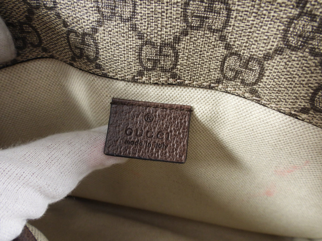 Gucci Neo Vintage GG Monogram Supreme Web Belt Bag