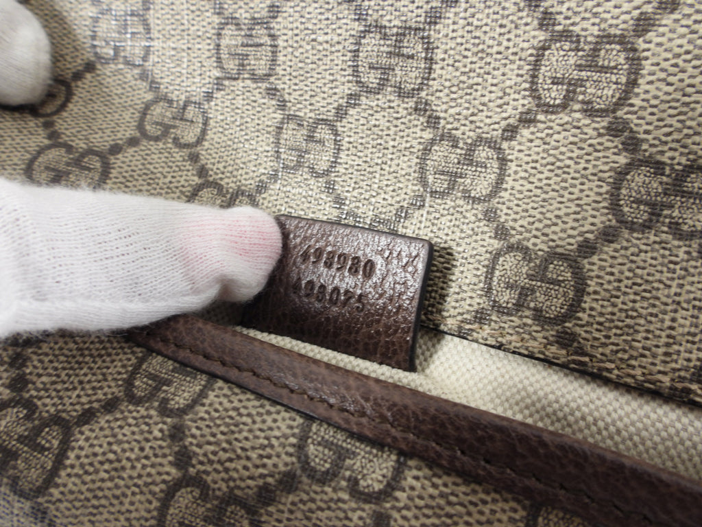 Gucci Neo Vintage GG Monogram Supreme Web Belt Bag