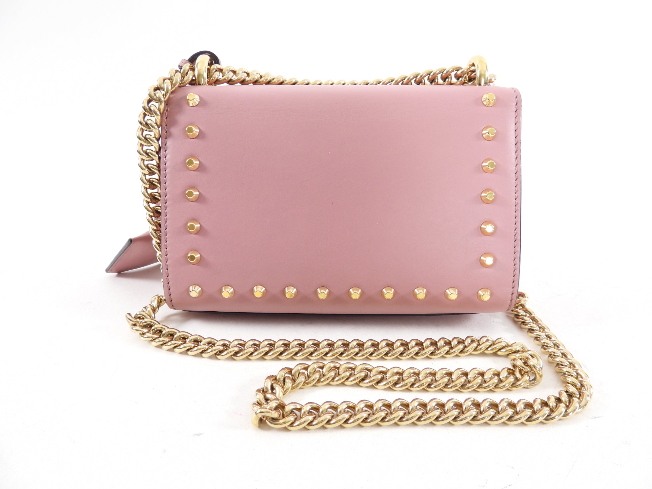 Gucci Small Quartz Pink Pearly Padlock Chain Bag
