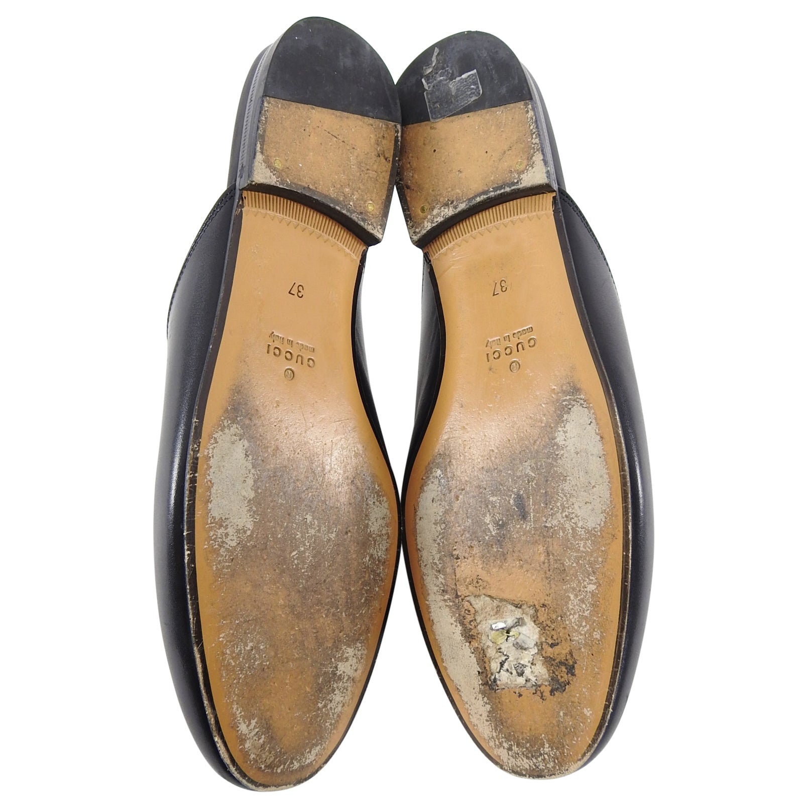 Gucci Princetown Slipper with Embroidered Rose - 6.5
