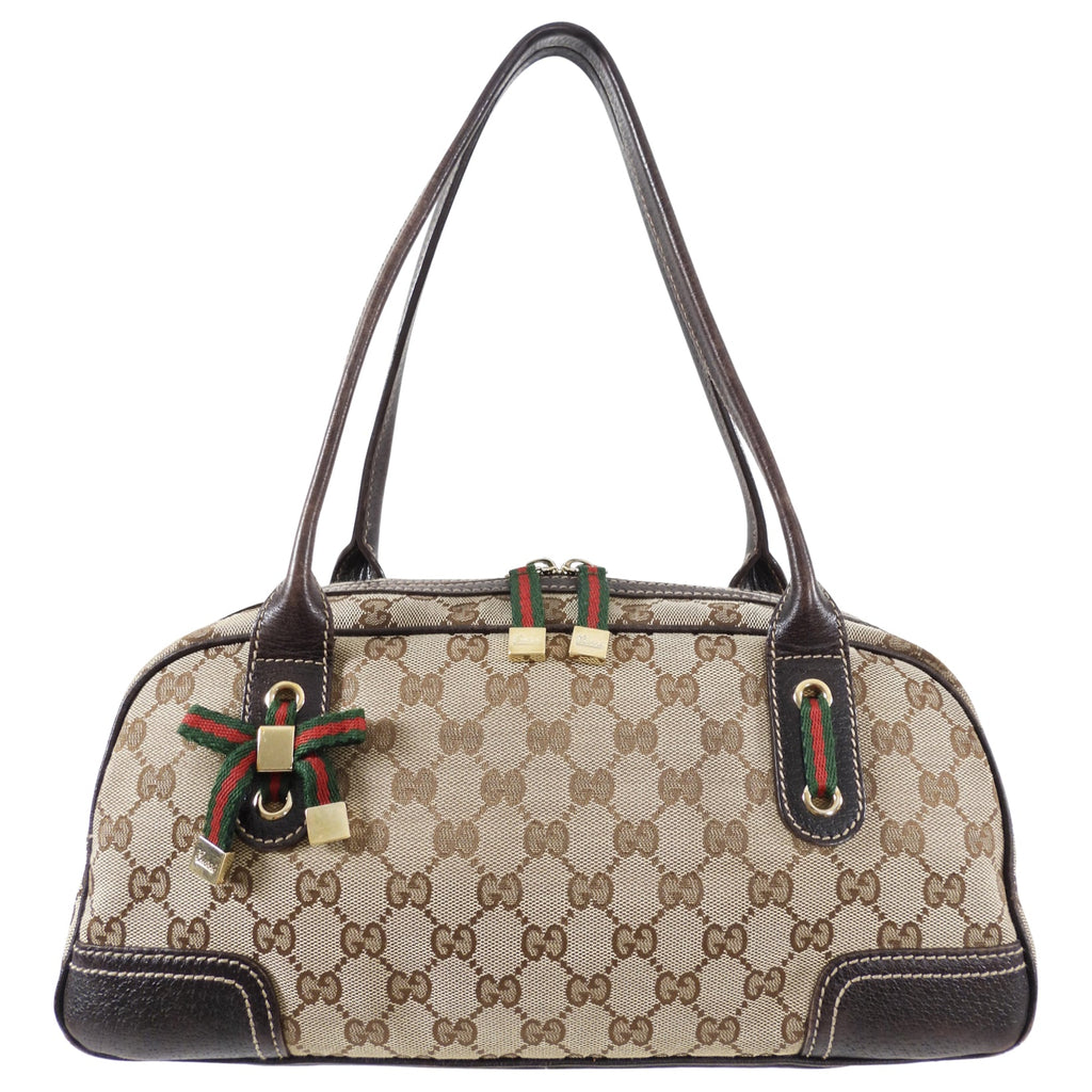 Gucci Princey Monogram Canvas Shoulder Bag